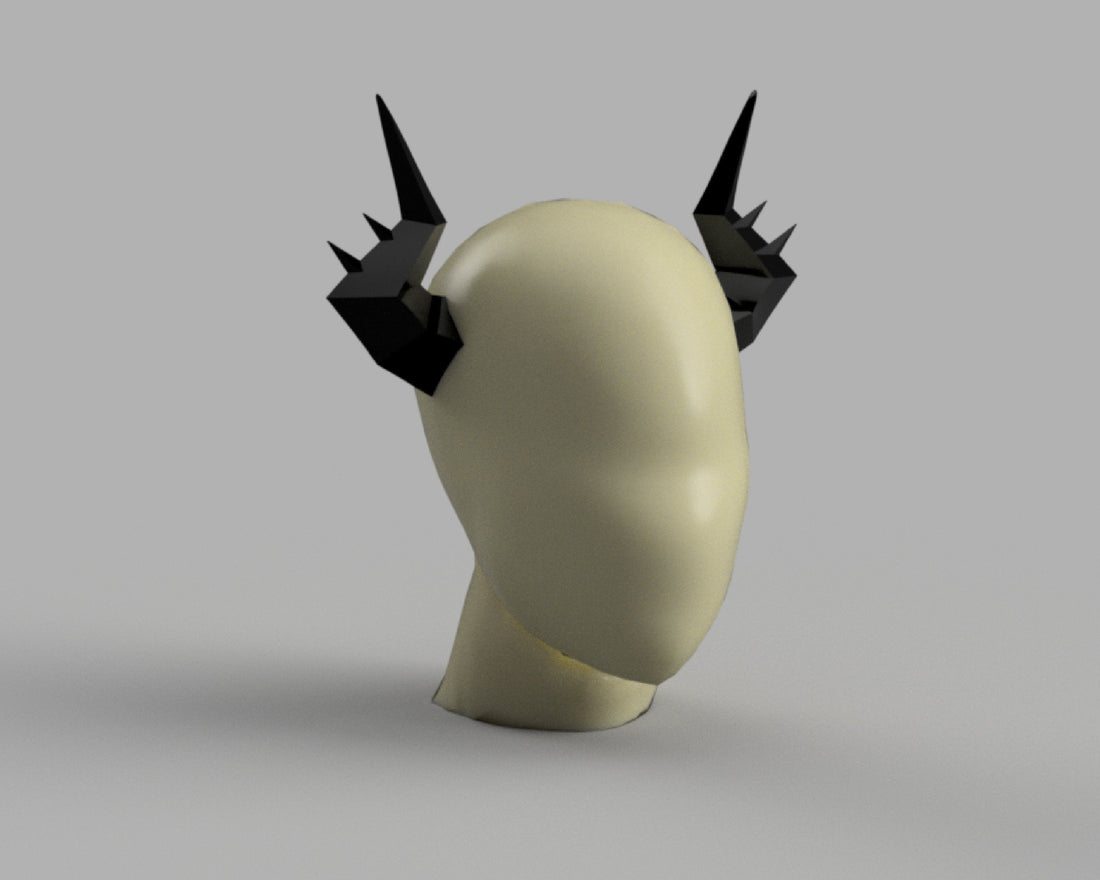 Helltaker Cosplay Demon Horns 3D Models STL Files Bundle - All characters - Porzellan Props