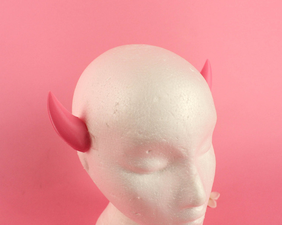 Helltaker Demon Cosplay Horns for Pandemonica, Modeus, Justice, Zdrada, and Malina 3D Printed Cosplay Kit DIY - Porzellan Props