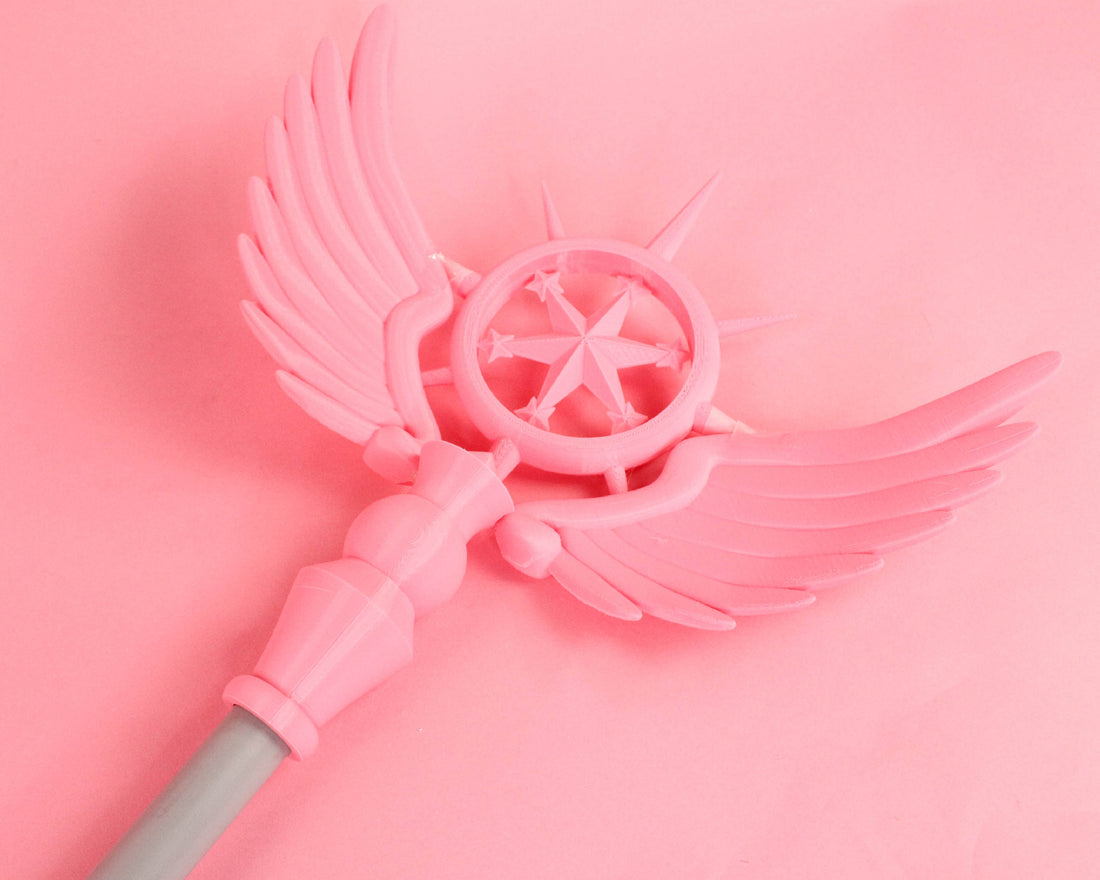 Cardcaptor Sakura Dream Staff 3D Printed Cosplay Kit - Porzellan Props
