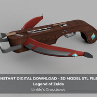 Linkle's Crossbows Legend of Zelda Cosplay 3D Model STL File - Porzellan Props