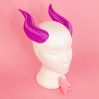 Genshin Impact Ganyu Cosplay Horns and Bell Accessory 3D Printed Cosplay Kit DIY - Porzellan Props